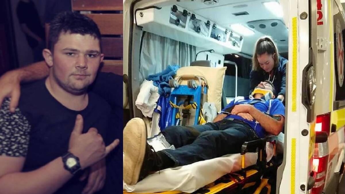 ATTACKED: Wagga chef and umpire Ryan Dedini was enjoying a night out with friends when 21-year-old Ashmont man Nathan Russell (pictured left) attacked him.