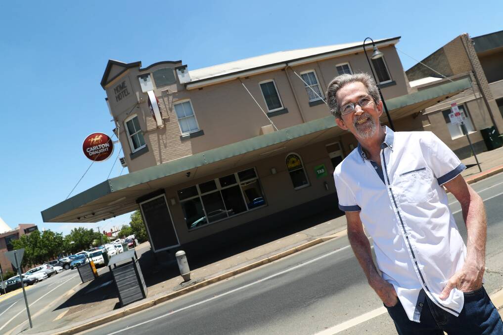 NO PLACE LIKE HOME: Local historian Geoff Burch has just released his impressive 25-page history detailing 144 years of trading a the Home Tavern. Picture: Emma Hillier