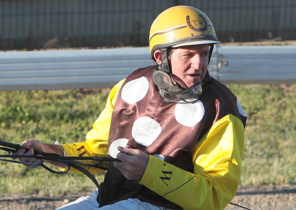BIG TEAM: Junee trainer-driver Trevor White has six horses engaged across the eight-race program at Wagga on Friday. Picture: Les Smith