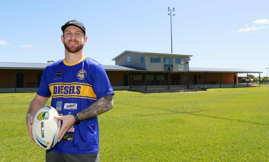 Daniel Foley has stepped up into the Junee coaching role for 2024 after returning to his hometown club this season. Picture by Les Smith