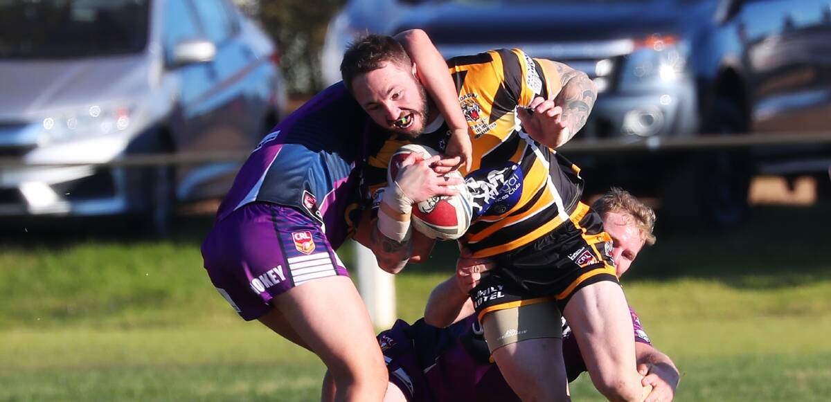 Seb Cottam will start in the second row for Gundagai against Young on Sunday.