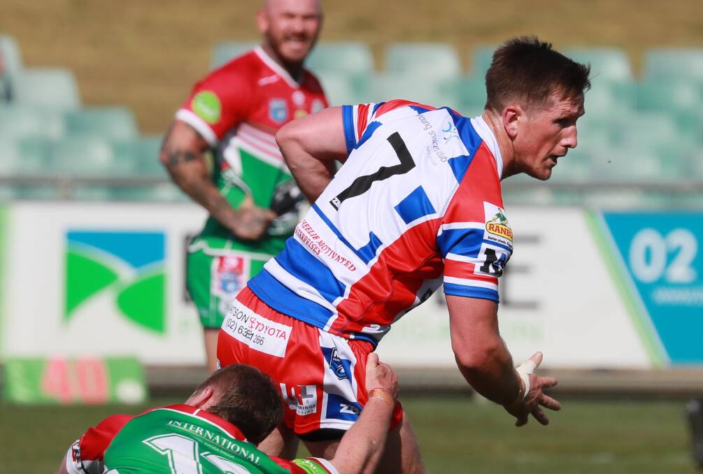 NEXT STEP: Young halfback Josh McCrone is weighing up his future after making a mid-season return home from the English Super League. Picture: Les Smith