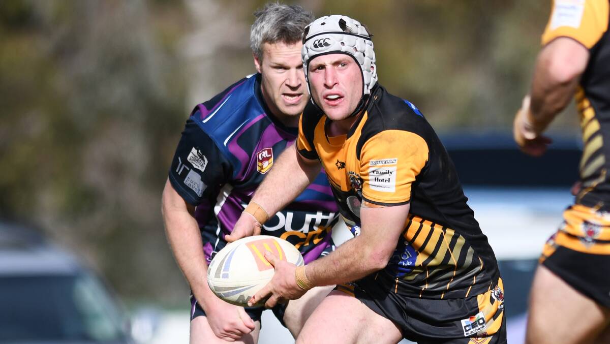 BACK IN THE GAME: James Luff has decided against a move to Queanbeyan Kangaroos and will play for Gundagai once more in 2020.