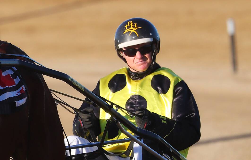 Bruce Harpley is looking for success with Jacquelyn Anne and The Irish Eagle over the weekend.