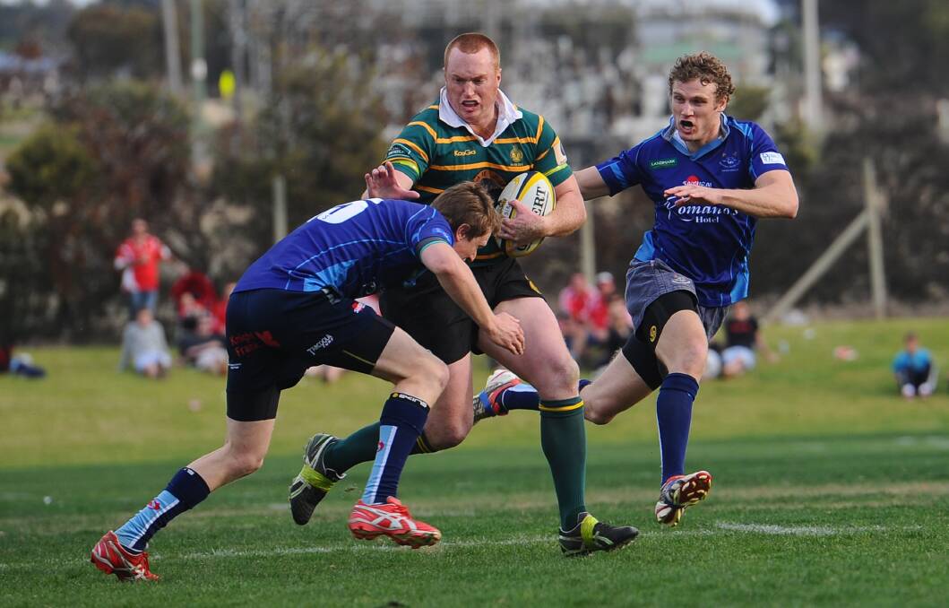 Tim Corcoran playing for Ag College in 2011.