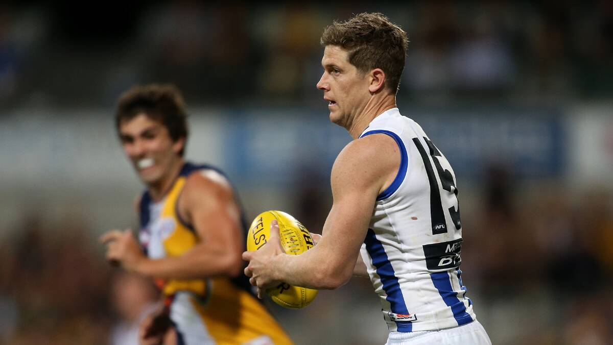 North Melbourne's Nick Del Santo has been named to play in the NAB Challenge game against Collingwood at Robertson Oval on Saturday.
