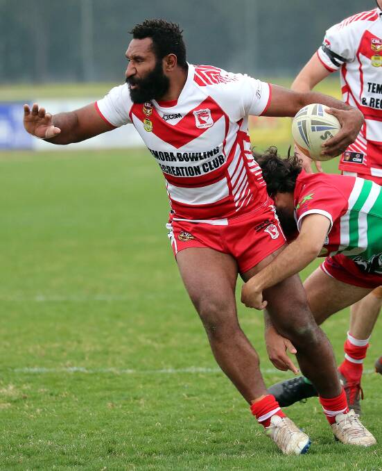Joshua Nani is one of two Dragons recruits from Papua New Guinea who aren't expected to return this season.