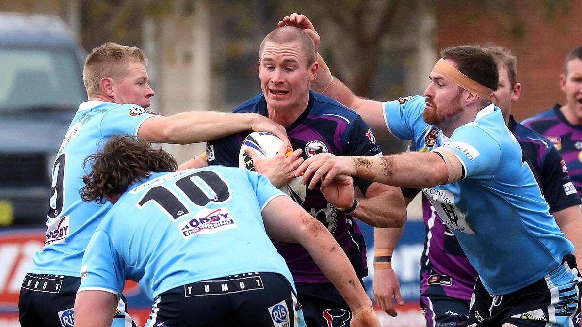 READY TO GO: Nick Skinner will return to Southcity's line up to tackle Tumut in the Group Nine grand final on Sunday.