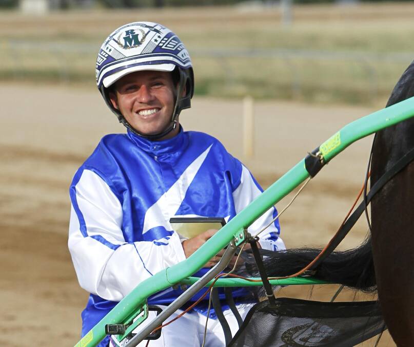 Reece Maguire tasted more success with Demeter at Albion Park on Tuesday.