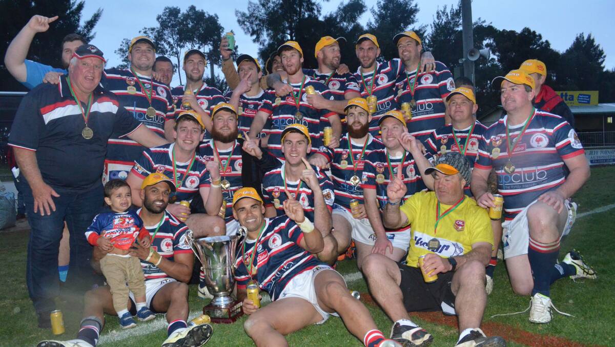 SWEET SUCCESS: Darlington Point Coleambally ended their 31-year title wait with a 30-18 win over Waratahs on Sunday.
