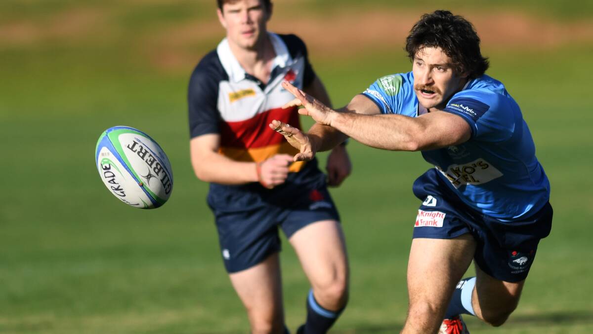 SITTING OUT: Waratahs halfback Sam Hobbs will miss the Southern Inland major semi-final with a knee injury.