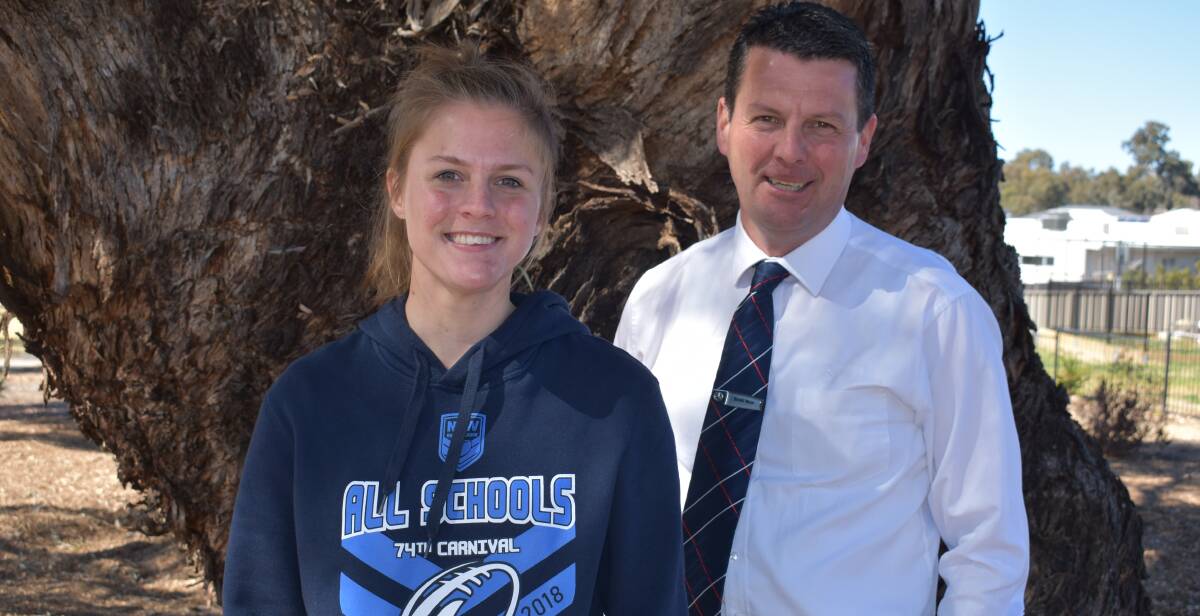 ALL IN THE FAMILY: Sarah-Jane Muir and father Scott will both referee on grand final day. Sarah-Jane becomes the first woman to have a centre in Group Nine. Picture: Courtney Rees