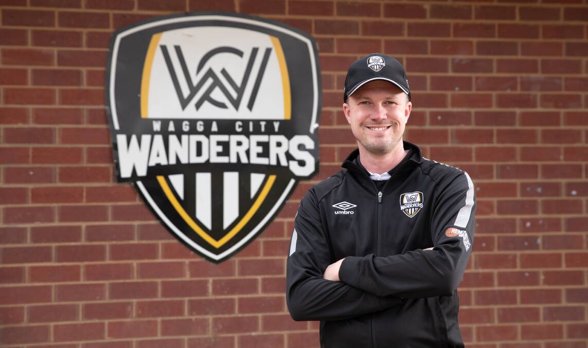 Andy Heller has come on board as the new Wagga City Wanderers coach for 2024. Picture by Madeline Begley