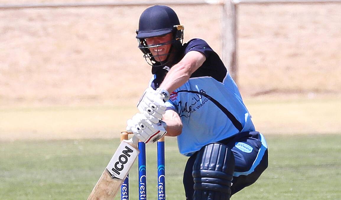 SURPRISE: South Wagga welcomes back Blake Harper for the preliminary final against St Michaels this weekend despite the all-rounder being ruled out of any sport for 12 months in January. Picture: Les Smith