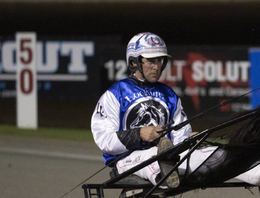 Nathan Jack drove Just Hope to victory in the Wagga Oaks.