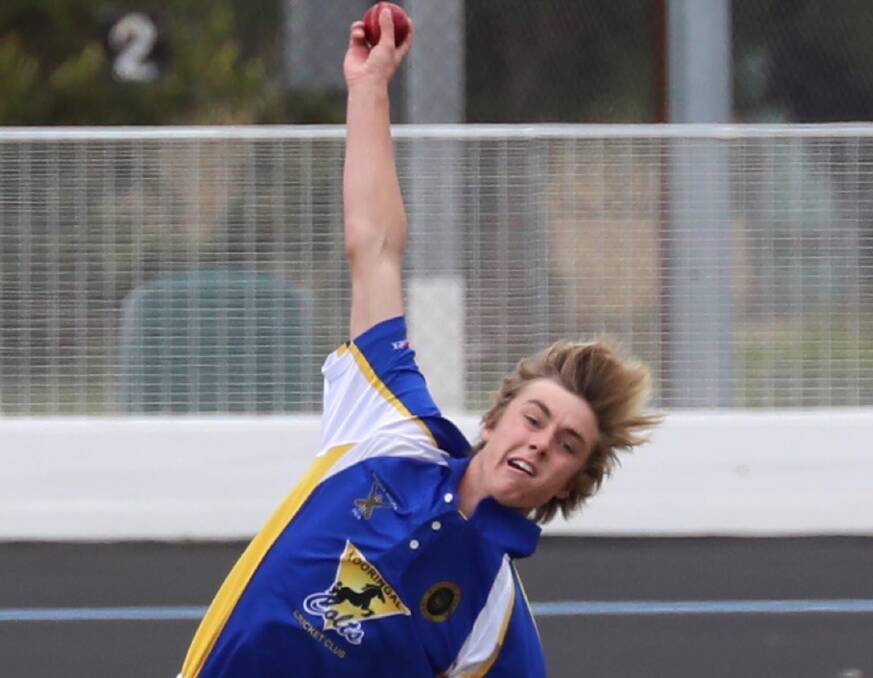 Kyle Hockley picked up a wicket in Mater Dei's loss.