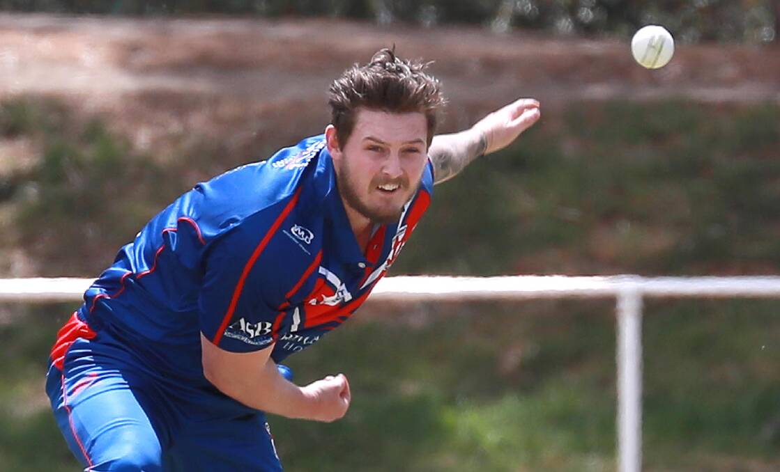 FINE FORM: Dave Garness continues to lead Wagga's wicket taking ranks.