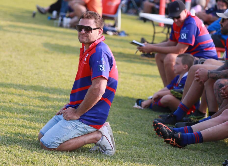 STILL ALIVE: Kangaroos coach Simon Woolford is hopeful of playing finals football after the last round of the season was lost due to the lockdown extension. The Wagga club go around Temora to finish in fifth.