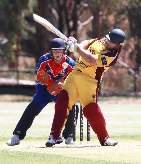 DIFFERENT ROLE: St Michaels captain Beck Frostick was behind the wicket's during their loss to Lake Albert on Saturday. They face South Wagga on Wednesday night. Picture: Les Smith