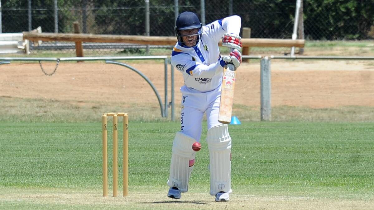 OUT AGAIN: Batsman Sam Whitfield is expected to miss the clash between Kooringal Colts and South Wagga at Harris Park on Saturday.