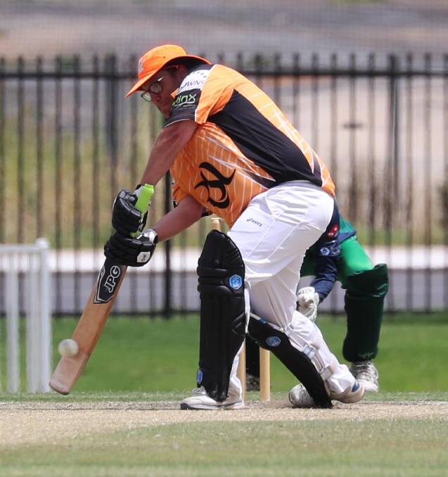Todd Henderson top scored in Wagga RSL's loss to Wagga City on Saturday.
