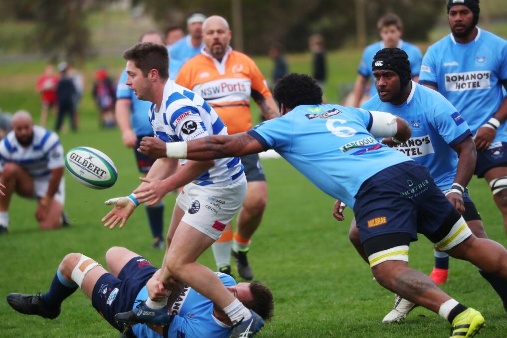 RENEWING THE RIVALRY: Wagga City and Waratahs are set to clash in the Southern Inland grand final for the second consecutive year if the lockdown ends as planned next week. Picture: Emma Hillier
