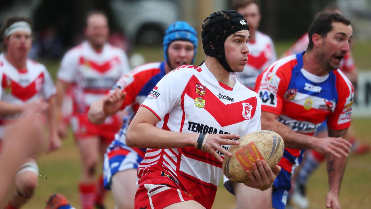 ON BOARD: Former Temora flyer Hamish Starr has linked with Kangaroos after the Dragons pulled out of the competition.
