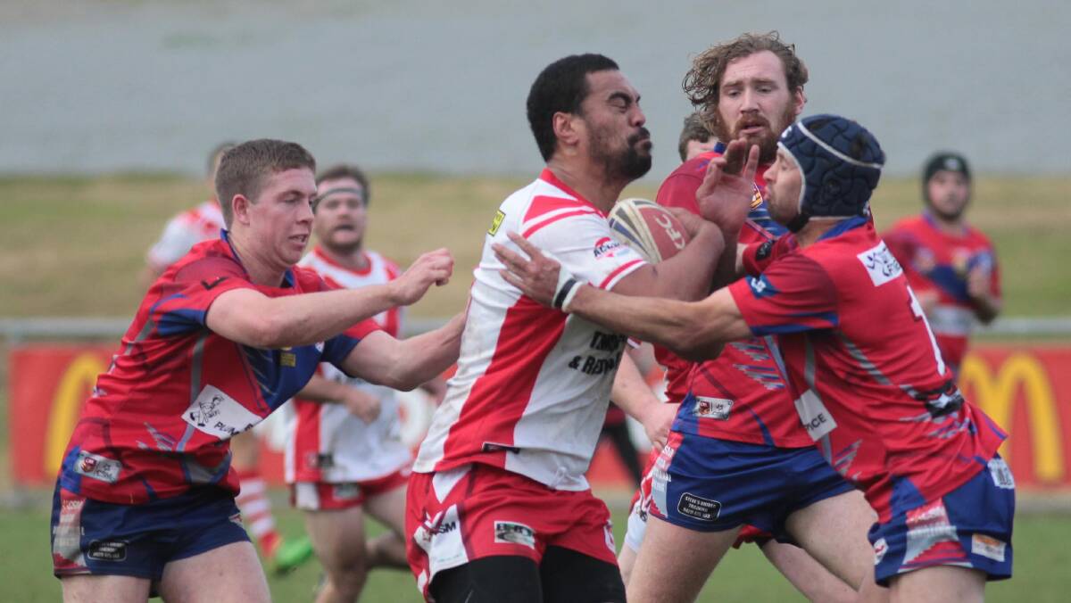 COMING BACK: Temora front rower Palu Tonga is expected to be fit for the clash with Cootamundra on Sunday after missing the loss to Tumut with a knee injury.