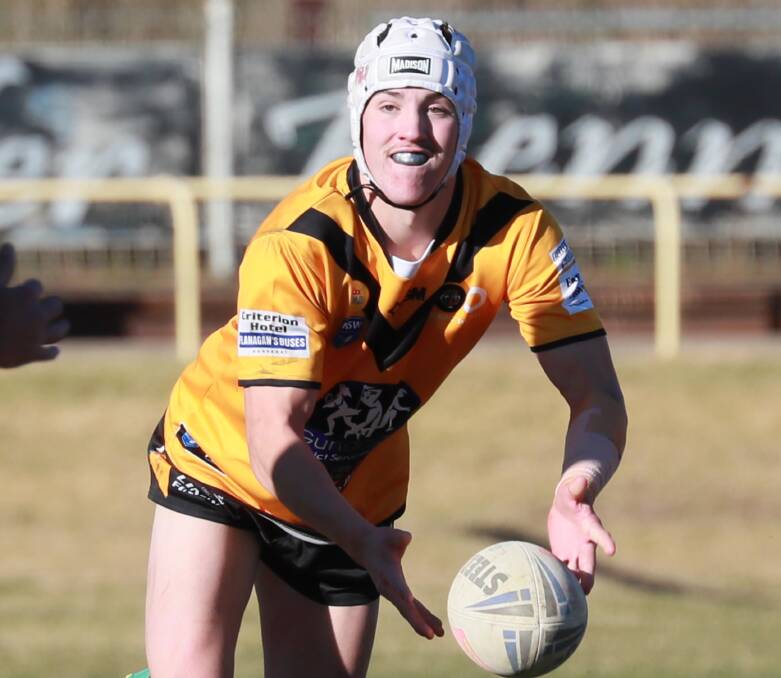 Gundagai hooker Zac Fairall played with a broken thumb in the loss to Young.