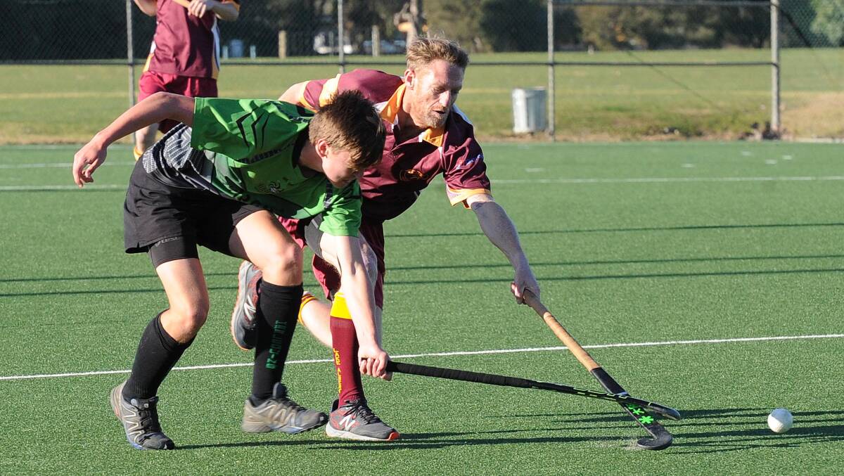TOUGH ASK: Lake Albert captain Crag Knowles is looking to guide his side to a win over Harlequins in the final round of the Wagga Hockey competition on Saturday.