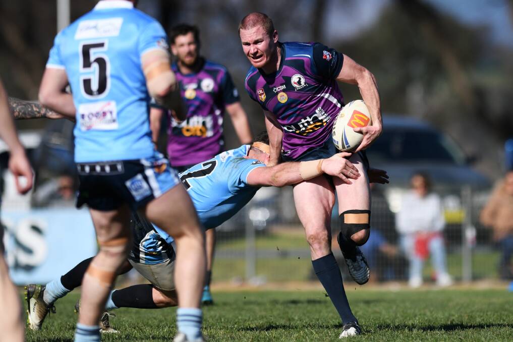 BIG LOSS: Nick Skinner will miss Southcity's trip to tackle Tumut at Twickenham on Sunday due to a ribs complaint.