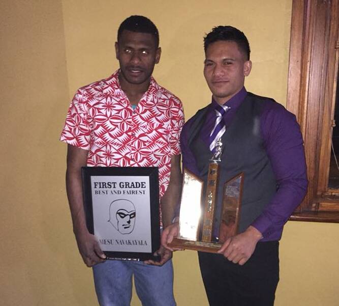 Mesulame Navakayala and Paul Taavao were named joint winners of Leeton's best and fairest.