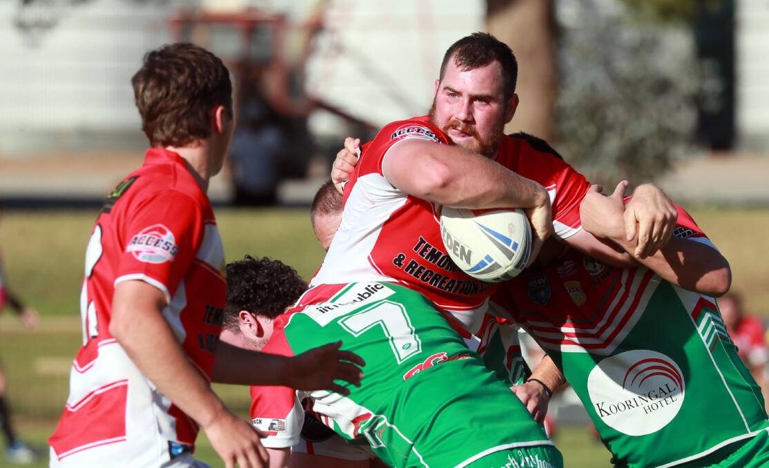 LOCKED OUT: Canberra-based Luke Skidmore will miss Temora's clash with Tumut even if they statewide lockdown is ended in time for Sunday's clash at Twickenham. Picture: Les Smith