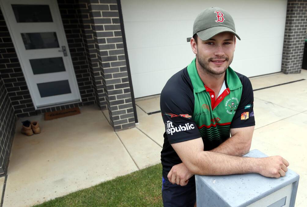 CHANGING COLOURS: Mitch Bennett will line up for Brothers in 2022 after becoming a regular part of the Southcity backline. Picture: Les Smith