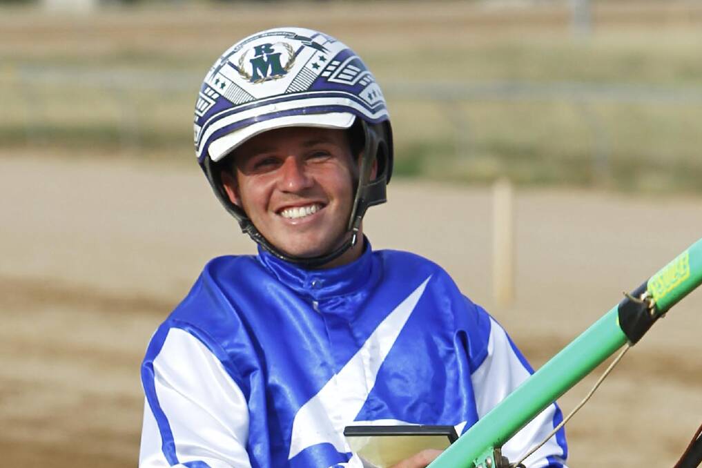 Reece Maguire has drives in five of the eight races at Leeton on Friday.