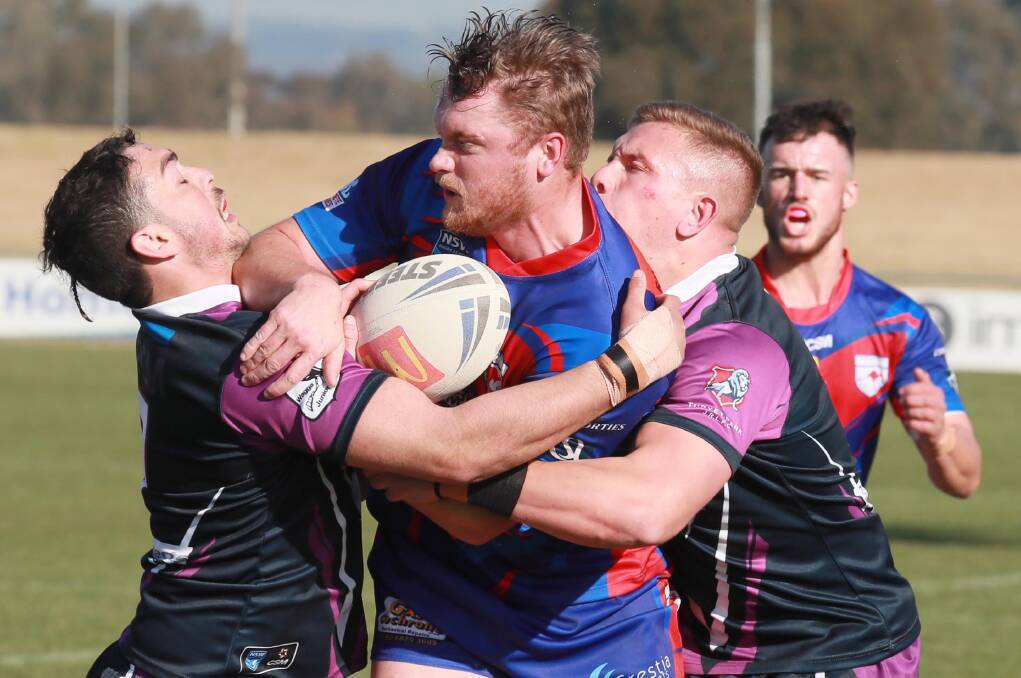 WINNING FEELING: Hayden Jolliffe didn't play in the second half as Kangaroos brought up their first win of the season against Southcity on Saturday. Picture: Les Smith