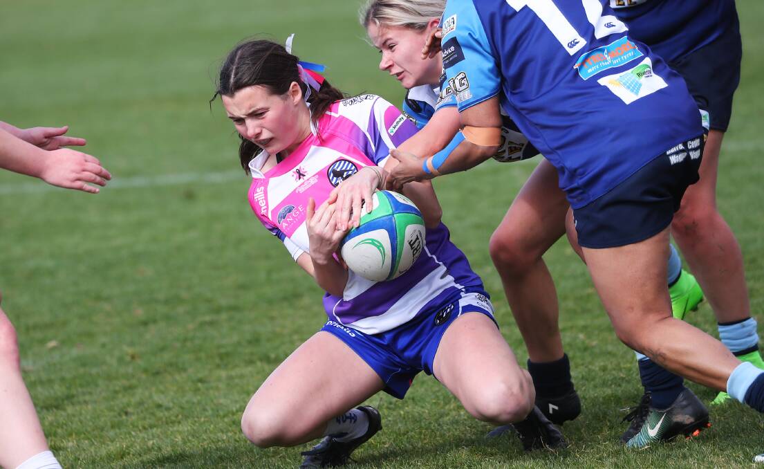 Sarah Deaner scored two tries in Wagga City's win over Ag College on Saturday.