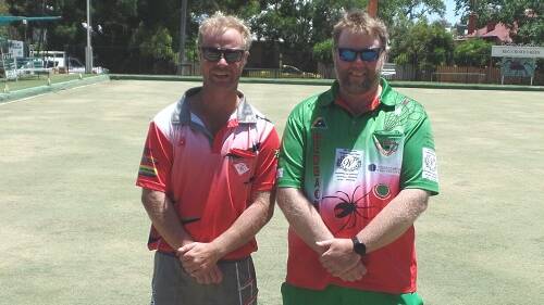 STRONG FINISH: Temora's Ricky Potter proved too good for Narrandera's Matthew Thornton Zone 8 Champion of Champions Singles final on Sunday.
