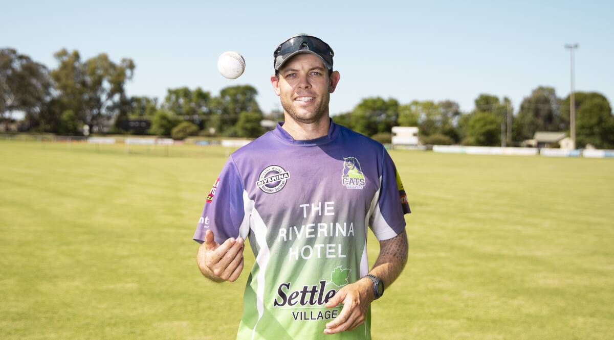 CALLING IT A DAY: Jon Nicoll is set to play his final first grade match for Wagga City on Saturday. Picture: Ash Smith