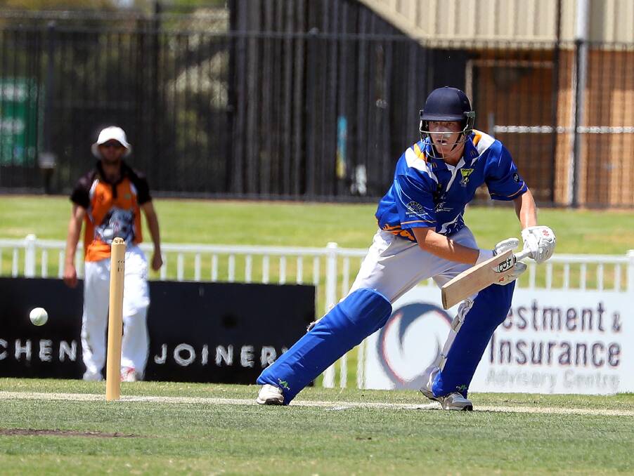Will Morley was one of the better batsmen for Kooringal Colts on Saturday.