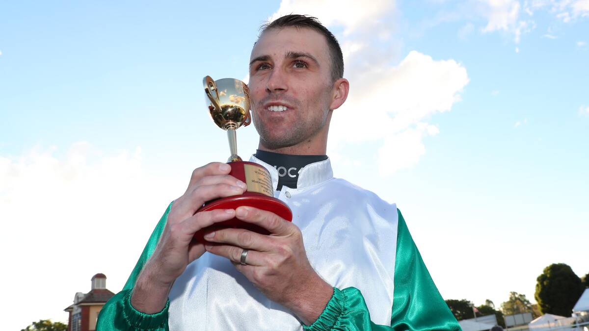 Tye Angland after winning the Wagga Gold Cup this year.