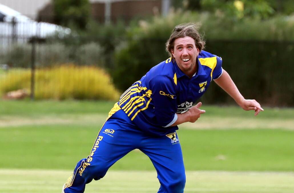 Keenan Hanigan jumped to the top of the competition's wicket taking list after snaring three dismissals in the rain-affected draw with St Michaels on Saturday.
