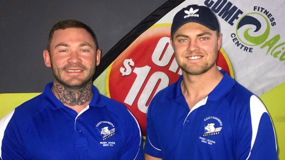 NEW FACES ON BOARD: Chris Maher and Matt Forsyth will be Cootamundra co-coaches next season.