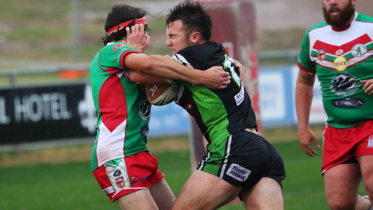 Liam Wiscombe was strong in Albury's win over Tumut on Saturday.