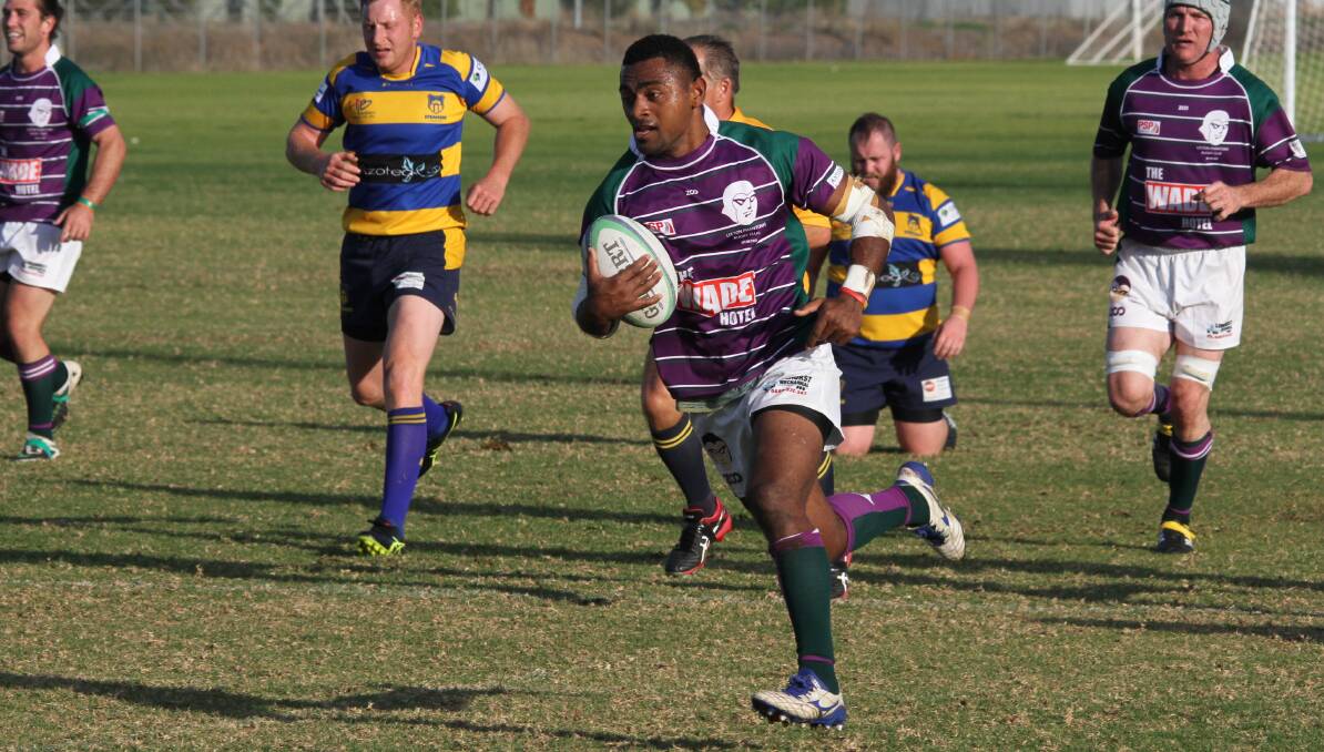 Noa Rabici was one of the best for Brumbies Provincial team during the loss to NSW Country on Saturday.