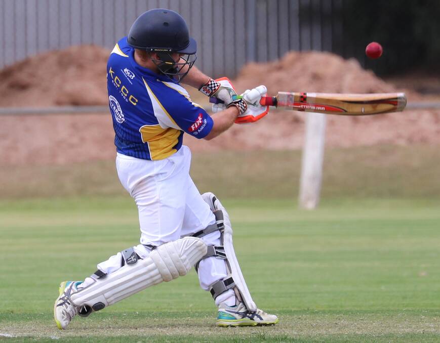 NEXT STAGE: Daniel Perri made 42 as Kooringal Colts booked their finals berth with a win over St Michaels on Saturday. Picture: Les Smith