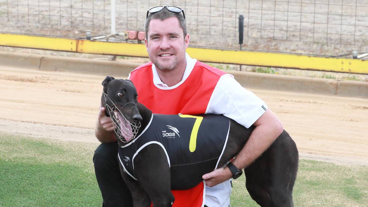 DISQUALIFIED: Adam Oliver with Queenie Jean winning at Wagga on February 23. She produced a positive swab after the race which has seen the trainer banned for 16 months.