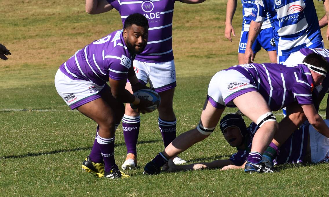 Freddy Tupou scored a try in Leeton's controversial win over Wagga City on Saturday.