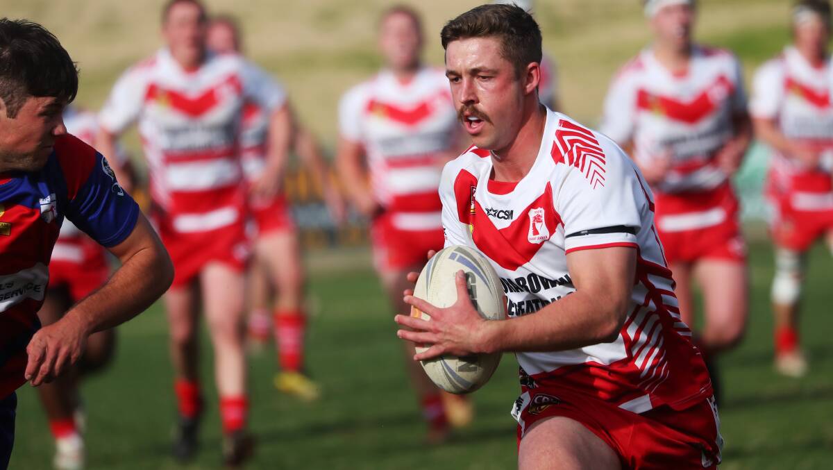 Jock Ward planned on travelling from Thirroul to play for Temora this season before the Dragons' withdrawal.
