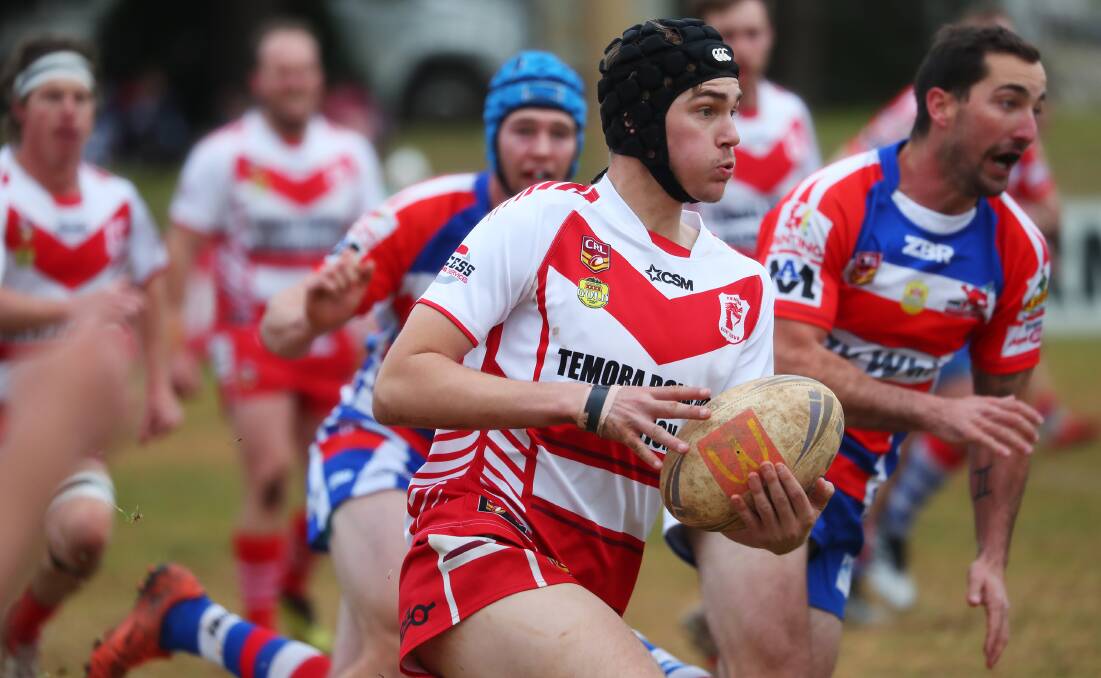 Hamish Starr put in a strong performance for Temora on Friday.